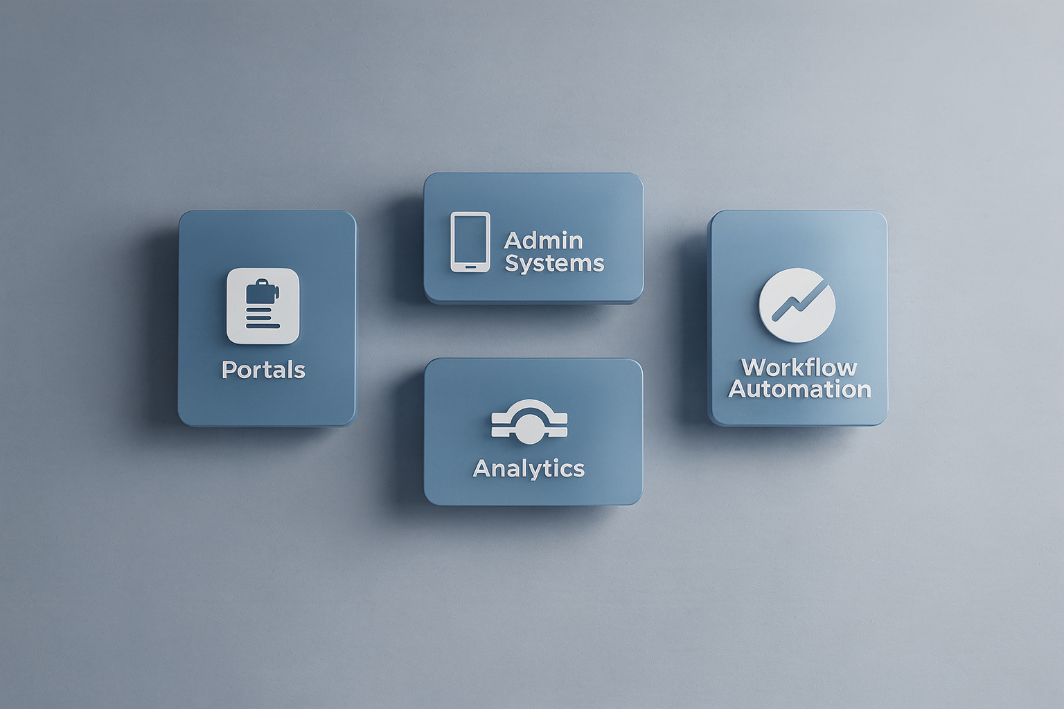E-commerce solutions architecture illustration
